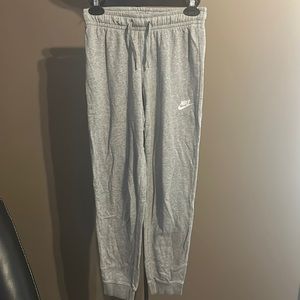 Nike heather gray sweat pants size XS